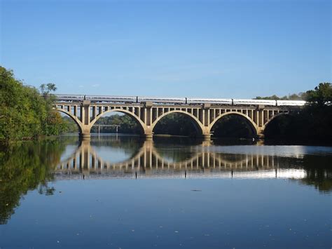 Industrial History: CSX/RF&P Bridge over Rappahannock River in Fredericksburg, VA