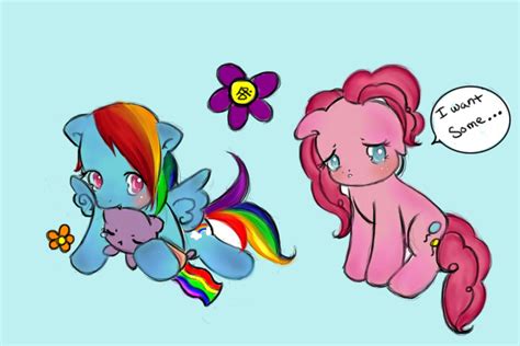 Rainbow Dash and Pinkie Pie by iCanadianBacon on DeviantArt