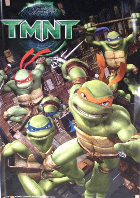 {Posters / Wall Hangings} TMNT Movie 2007 Poster -TMNT – Teenage Mutant ...