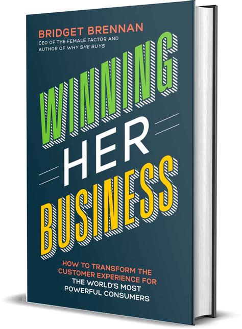 Winning Her Business | Book by Bridget Brennan, CEO of Female Factor