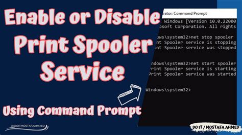 Enable or Disable Print Spooler Service on Windows 11 Using Command ...