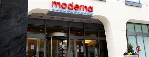 A view of Moderna headquarters on May 08, 2020 in Cambridge, Massachusetts.