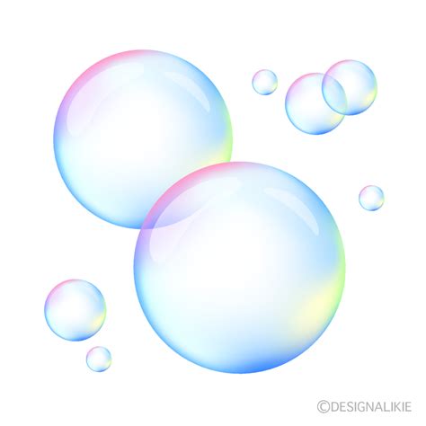 Soap Bubbles Clip Art Free PNG Image｜Illustoon