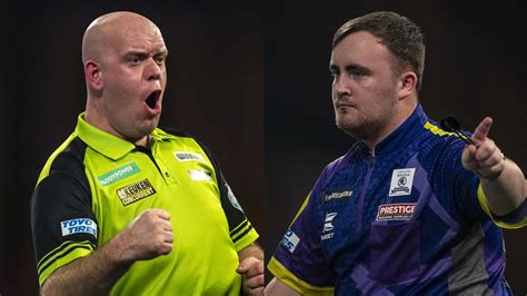 Michael van Gerwen edges Luke Littler in epic Dutch Darts Masters final ...