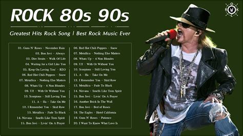 Rock 80s and 90s - Greatest Hits Rock Songs - Best Rock Music ...