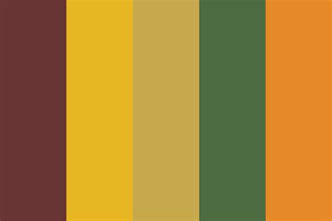 Thanksgiving Day 2021 Color Palette