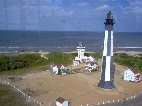 View from the old lighthouse at Fort Story, Virginia Beach, VA ...