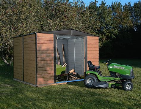 Arrow WR1012 Woodridge 10' x 12' Steel Storage Shed