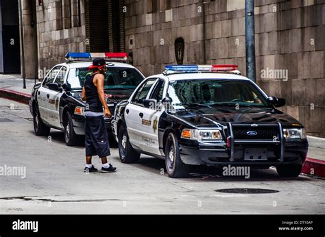 LAPD police cars Stock Photo: 66405102 - Alamy