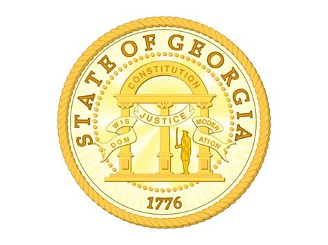 State Seal of Georgia Logo PNG vector in SVG, PDF, AI, CDR format