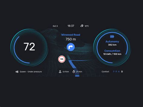 Car digital cockpit | Cockpit, Car app, Car ui