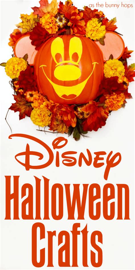 Disney Halloween Crafts – As The Bunny Hops®