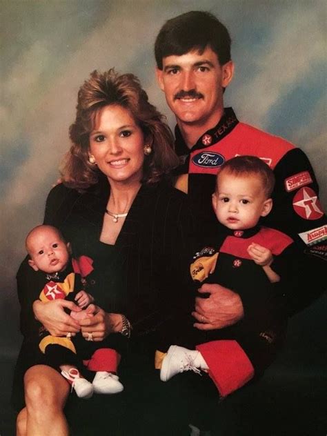 Davey, Liz and kids | Nascar race cars, Nascar photography, Nascar racing