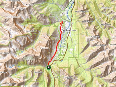 Terrace Trail South - A Hiking Trail in Kananaskis Country