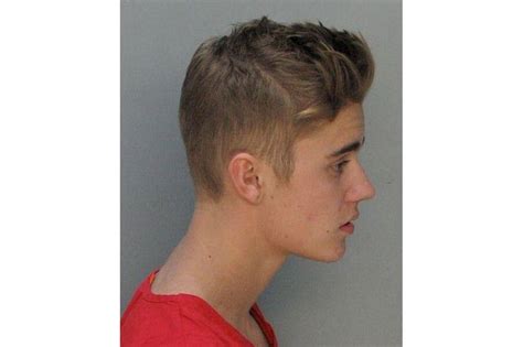 And Here Is Justin Bieber’s Mugshot