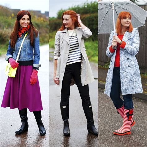 7 Colourful and Classic Rainy Day Outfits From the Archives - Not ...