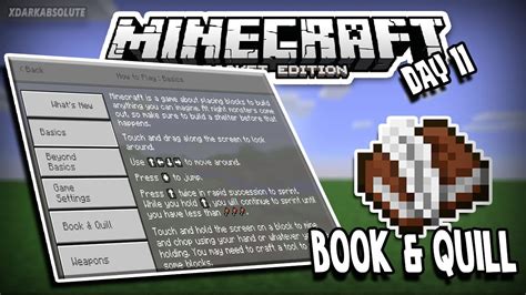 Book And Quill Recipe Minecraft Pe | Dandk Organizer