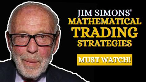 Jim Simons' Mathematical Trading Strategies | Quantum Wealth - YouTube