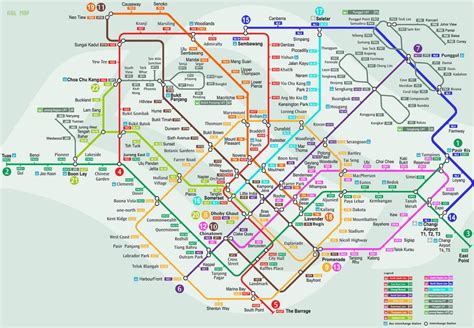 Latest Smrt Map In Singapore System Map Singapore Map Mrt System Map ...