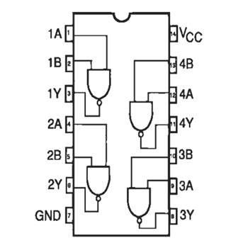 NAND Gate Circuit Diagram and Working Explanation