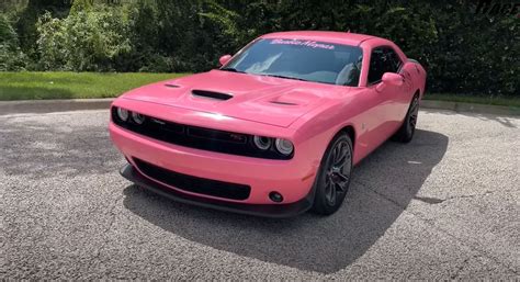 The "Barbie Spec" Turned This Dodge Challenger Scat Pack Into a Pink Dream - autoevolution