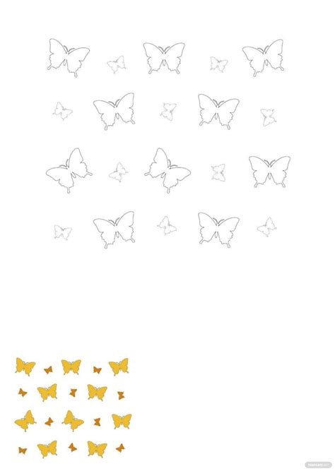 Butterfly Pattern Coloring Pages - vrogue.co