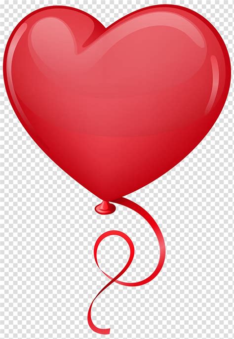 Balloon Heart Red Valentine\'s Day , baloons transparent background PNG clipart | HiClipart