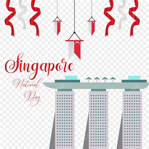 Selamat Hari Kemerdekaan Singapura Vektor, Kota, Hari Nasional Singapura, Hari Kemerdekaan ...