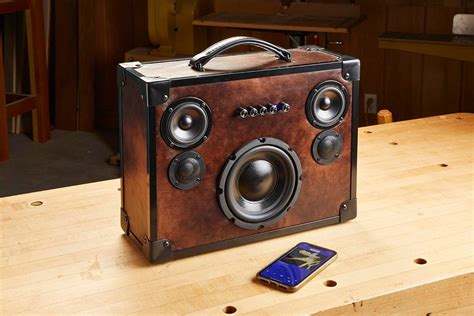 200 watt Luxury Hand-Built Bluetooth Boombox using High End | Etsy