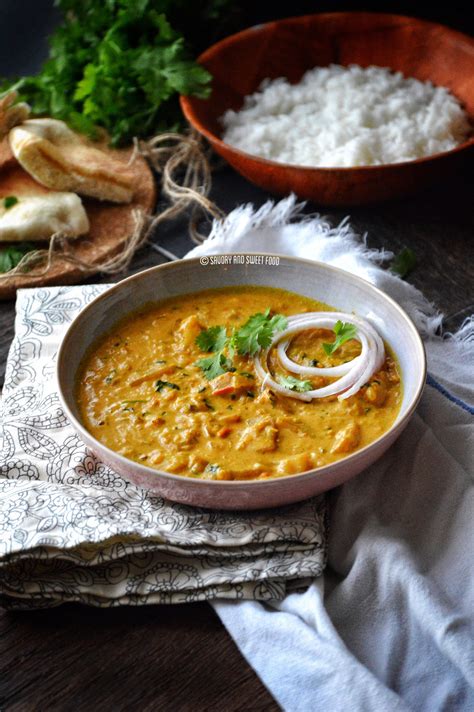 Potato Curry in Cashew-Coconut Milk Gravy - Savory&SweetFood