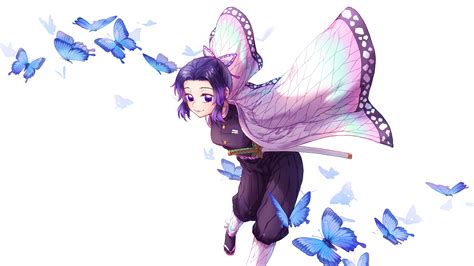 Shinobu, Butterflies, Kimetsu no Yaiba, 4K, HD Wallpaper | Rare Gallery