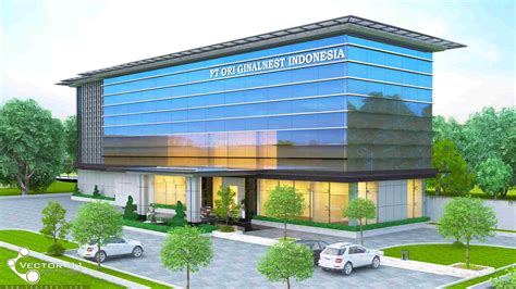 Desain Gedung Medan - PT. Original Nest Indonesia by Vector 41 Arsitek