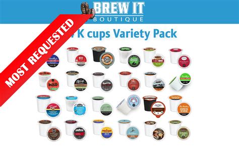 24 K cups of flavoured k-cups Variety Pack – Brew It Boutique