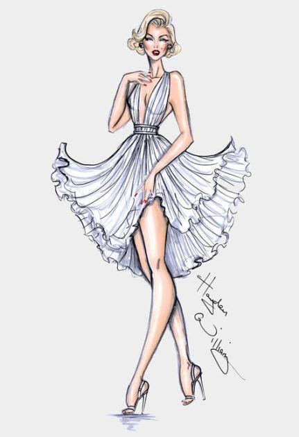 Super fashion sketches hayden williams marilyn monroe Ideas | Fashion illustration vintage ...