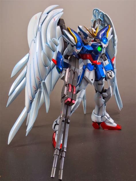 MG 1/100 Wing Gundam Zero Custom Painted Build - Gundam Kits Collection ...