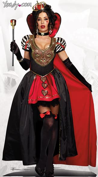 Red Queen Costume, Queen Of Hearts Costume, Sexy Queen Of Hearts ...