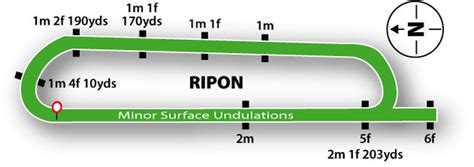 Racecourse Map - Ripon Races