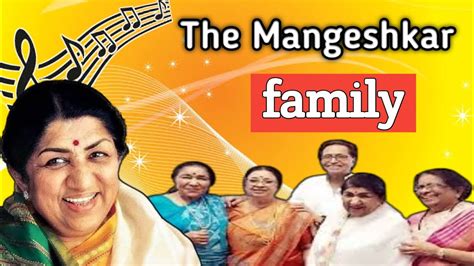 Lata Mangeshkar family | Lata Mangeshkar With All Sisters and & Brother ...