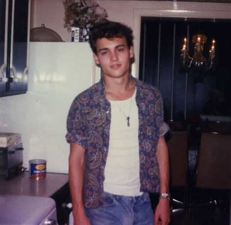 Young Johnny Depp | Photos of Johnny Depp When He Was Young