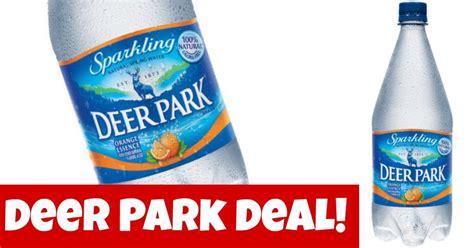 Deer Park® Water Coupons August 2024 (NEW $1/1 Coupon)