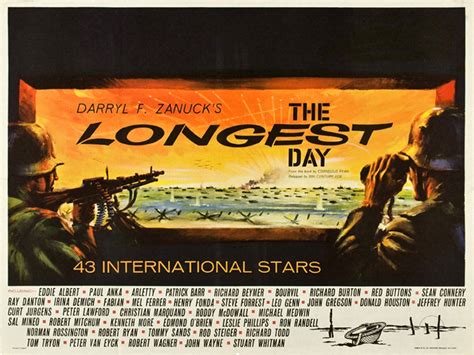 The Longest Day 1962 John Wayne Cult Movie Poster Reprint 12.5 - Etsy ...