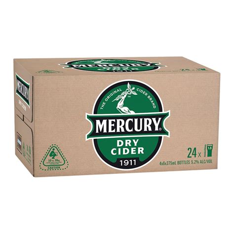 Mercury Dry Cider Bottle 375mL 24 Pack - Storefront EN