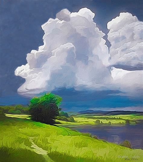 walter colvin painted clouds - Google Search | Clouds, Cloud painting ...