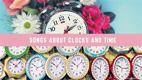 20 Songs About Clocks and Time - Musical Mum