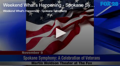 Weekend What’s Happening – Spokane Symphony | FOX 28 Spokane