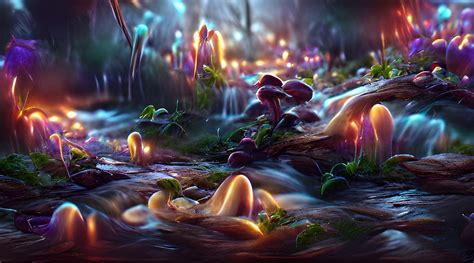 🔥 Download Mystical Forest Ai Generated Artwork Nightcafe Creator by ...