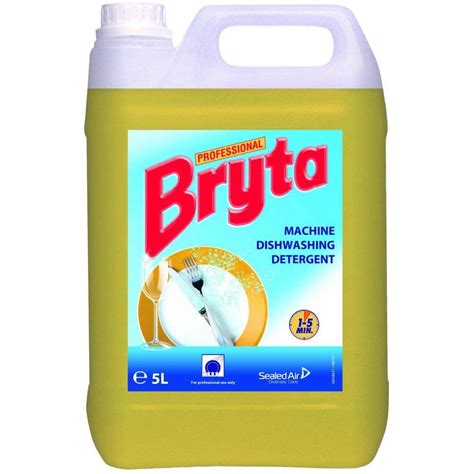 Dishwasher Liquid Detergent - Bryta - 5L - Avica UK Ltd