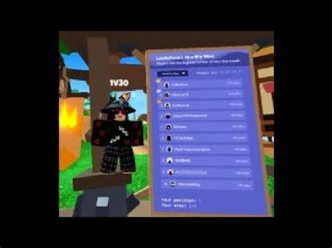 I Got #1 on Monthly Leaderboard In Roblox Bedwars - YouTube