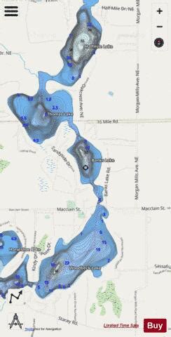 Banks Lake Fishing Map | Nautical Charts App