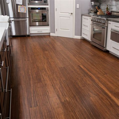 Cali Bamboo Fossilized 5-in Antique Java Bamboo Solid Hardwood Flooring ...